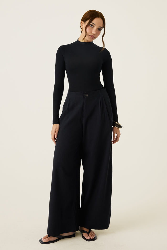 Wide Leg Palazzo Trousers | Premium Modest Casual Wear | LYRA Modest