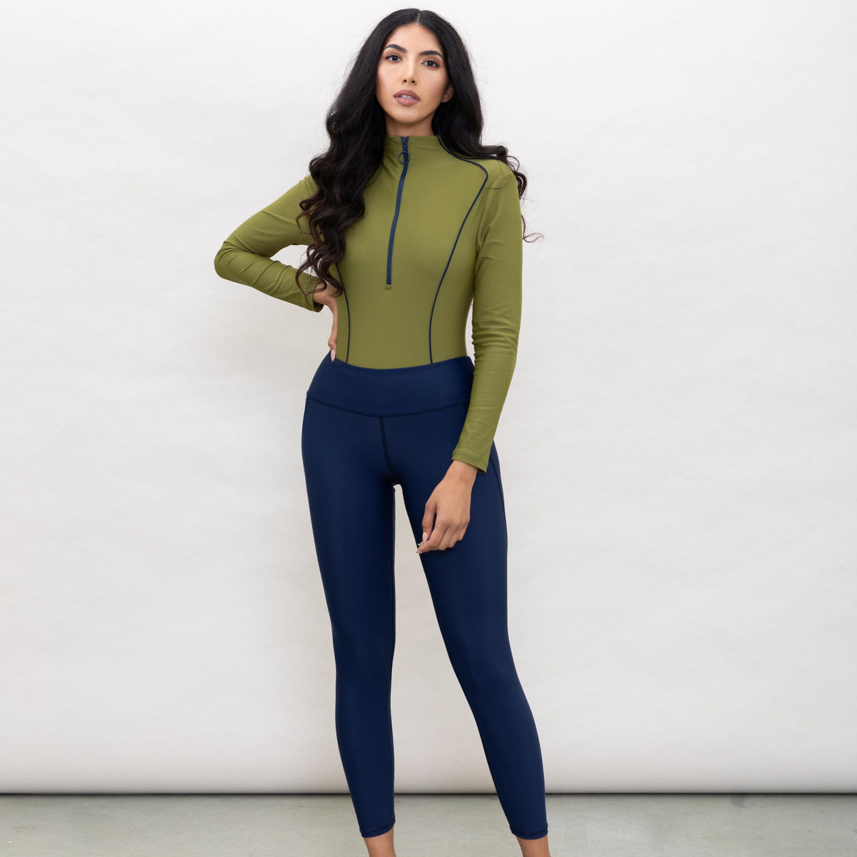 Swim Leggings Full Coverage Premium Modest Swimwear LYRA Swimwear